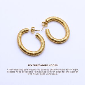 textured-gold-hoops