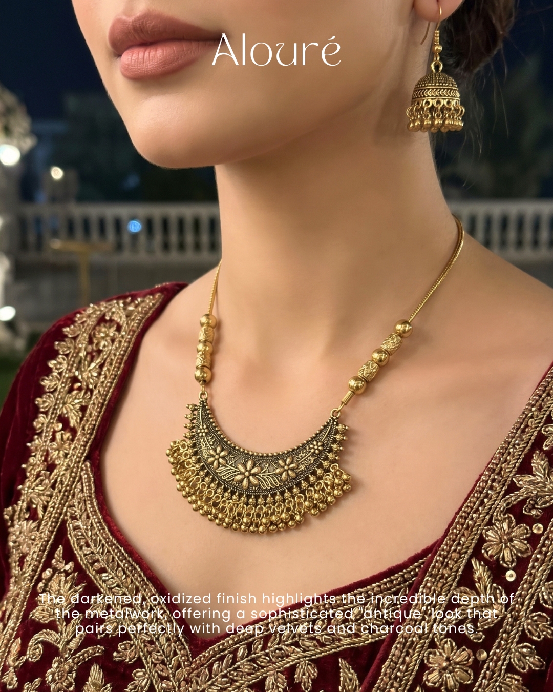 golden-oxidised-mala-set