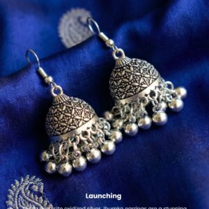 silver-oxidised-jhumka